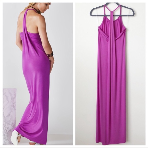 Fabletics Neema Maxi Dress Freesia - Picture 4 of 7